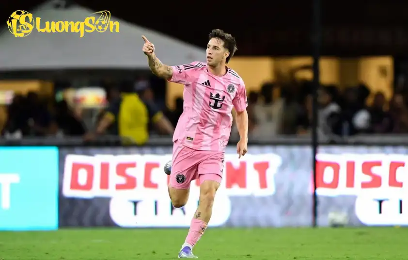 Baltasar Rodríguez lập siêu phẩm gỡ hòa cho Inter Miami (ảnh: MLS). Baltasar Rodríguez lập siêu phẩm gỡ hòa cho Inter Miami